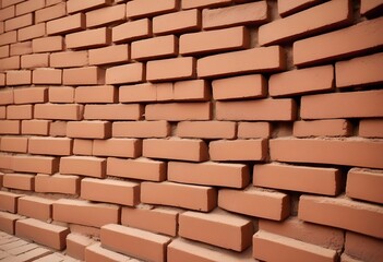 Fototapeta premium red brick wall