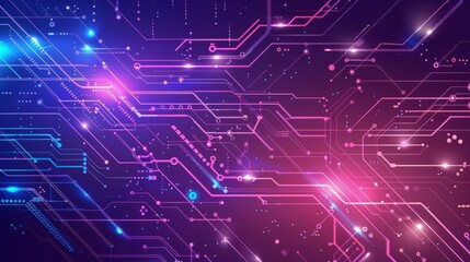 Abstract digital background with technology circuit board texture: high-resolution electronic motherboard illustration in blue and white colors, perfect for communication, engineering, and tech innova