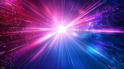 Abstract digital rays background featuring futuristic technology concepts, highlighting artificial intelligence, data flow, and innovation in a dark blue color scheme for advanced technological applic