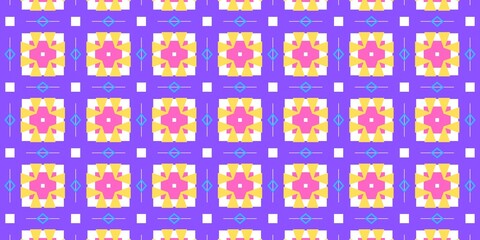 Seamless floral wallpaper pattern with numbers and a vector alphabet set in pink, perfect for vintage decor and nature-inspired designs