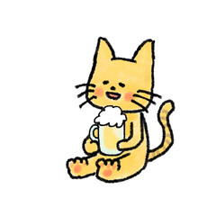 ビールねこ
