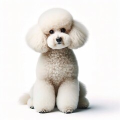 Obraz premium poodle puppy isolated on white