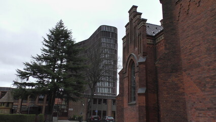 Copenhagen church and maersk tower