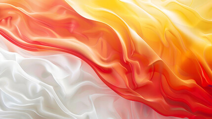 Obraz premium 3d rendering abstract fluid background multi color marble style Beautiful glossy wavy surface of liquid with pattern, gradient color and waves on it,3d rendering abstract fabric background 