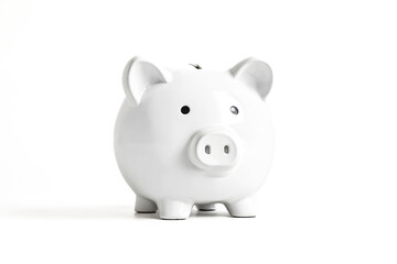 White Piggy Bank