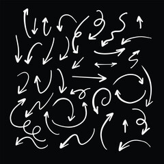 Different Types of Hand drawn Arrow