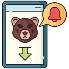 bearish trading signal