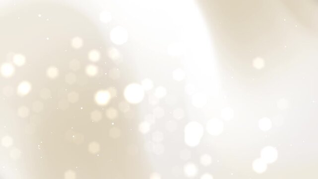 particle wedding animation background, gold particle  animation for wedding project with white gradient background