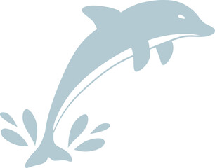 Dolphin Vector Graphic 