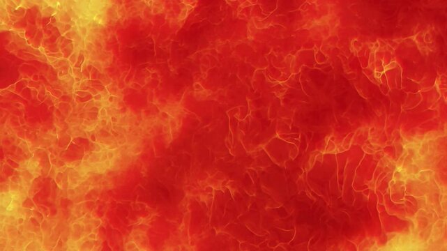 Full Screen Flame Looped.
This stock motion graphics video shows blazing fire filling up the entire screen. Looped simulation.