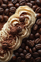 Ice Cream with Chocolate-Covered Espresso Beans