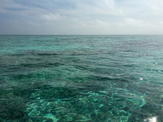 blue water background