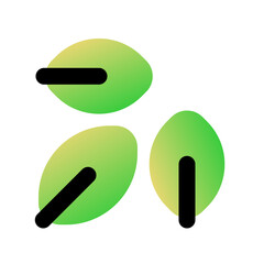 Editable plant seeds, leaves vector icon. Gardening, landscaping, horticulture. Part of a big icon set family. Perfect for web and app interfaces, presentations, infographics, etc