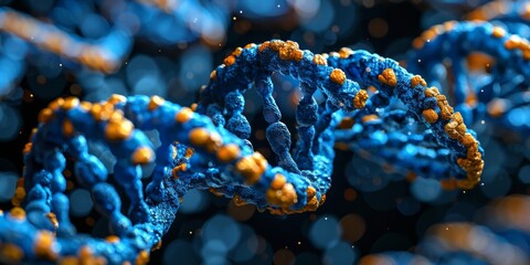 Detailed Molecular and Cellular Imagery with a Nature Twist Detailed Molecular and Cellular Imagery with a Nature Twist Close-up Macroscopic Images of Vibrant DNA Structures with Varied Backgrounds