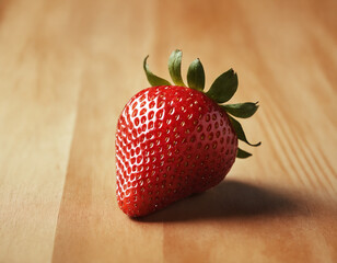 strawberry on a table