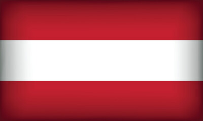 AUSTRIA Flag with Original color