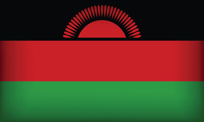 MALAWI Flag with Original color