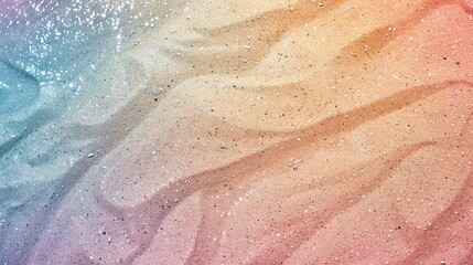 Obraz premium Sand Texture with Pastel Background, Present a grainy sand texture over a soft pastel gradient background