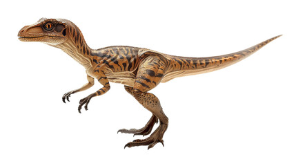 Obraz premium Velociraptor, figurine, dinosaur, isolated