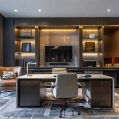 Discover a professional getaway meticulously designed to blend recreation and telecommuting, creating a seamless environment where work and play harmoniously coexist.