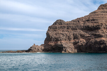 Fototapeta premium Coastal rocks on the north of Lanzarote, Spain