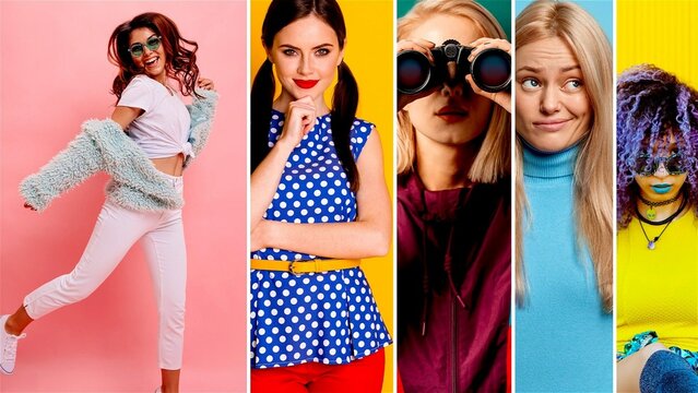 Split Screen Vertical Shots 5 Media