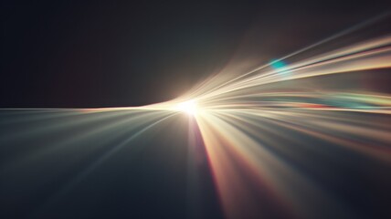 Background of retro film overly, image with scratch, dust and light leaks. Lens flare holographic effect background.