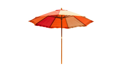 Parasol, beach umbrella, red, orange and yellow