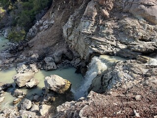 Wai-O-Tapu Thermal Wonderland, Rotorua, North Island of New Zealand