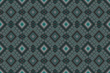 Pixel art pattern seamless for Fabric geometric ethnic pattern seamless,Pixel pattern art wallpaper Background, Design for fabric, curtain, carpet ,geometry seamless pattern art illustration