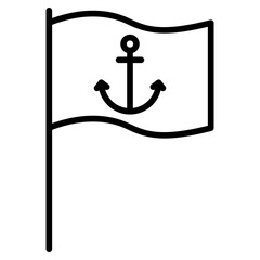 Maritime Flag icon