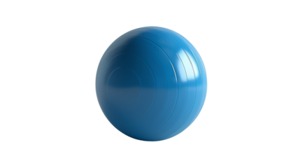 Training ball, stability ball, yoga ball, blue