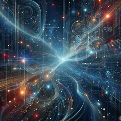Fototapeta premium abstract fractal background