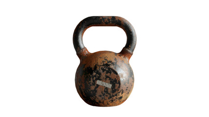Fototapeta premium Kettlebell, covered in rust