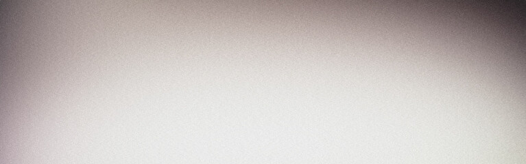 Fototapeta premium Grainy texture background with a panoramic gradient from white to black
