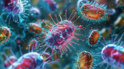 High-Resolution Microbial World