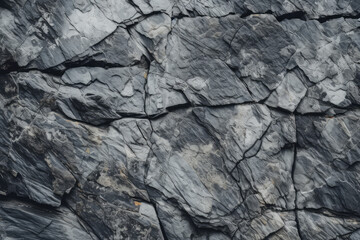 Processed collage of grey mountain cliff rock stone surface texture. Background for banner
