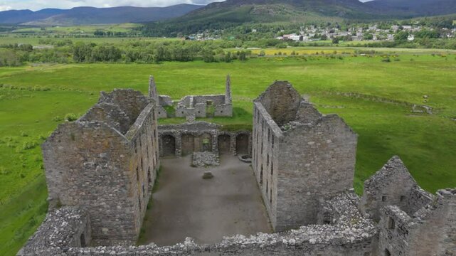 Ruthven Barracks, Kingussie, Cairngorms National Park, Scotland