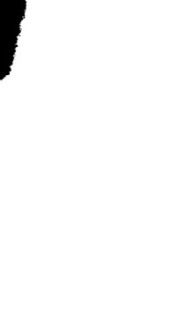 Simple brush transition animation. Vertical white chalk effect transition on black background