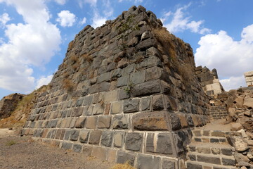 Belvoir Israel 05 10 2023 . Belvoir is an archaeological monument, an ancient Hospitaller fortress,...
