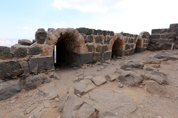 Belvoir Israel 05 10 2023 . Belvoir is an archaeological monument, an ancient Hospitaller fortress,...