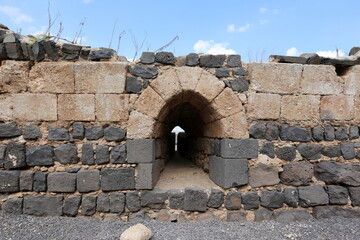 Belvoir Israel 05 10 2023 . Belvoir is an archaeological monument, an ancient Hospitaller fortress,...