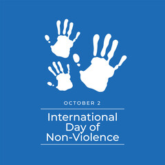 vector graphic of International Day of Non-Violence ideal for International Day of Non-Violence celebration.