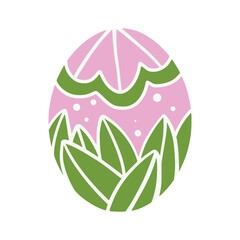 Easter eggs, Easter day festival icon set, ostern egg icons with decoration patterns symbols collection, logo isolated vector illustration