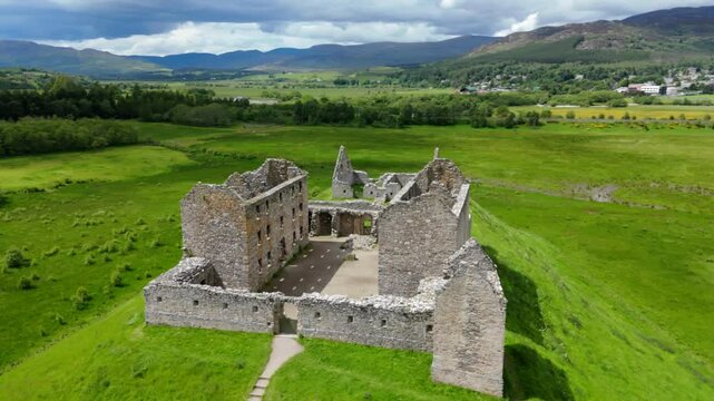 Ruthven Barracks, Kingussie, Cairngorms National Park, Scotland
