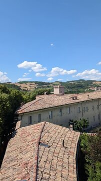 Vista dal Torrione di Cagli nelle Marche