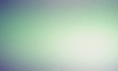 Obraz premium Green to white gradient background with a grainy texture fade