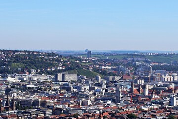 Obraz premium Stuttgart von oben