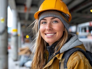 Portraits of Female Engineers and Technicians in Industrial Settings Celebrating Diversity and Strength in the Modern Workforce with Women in Engineering, Construction, and Technology
