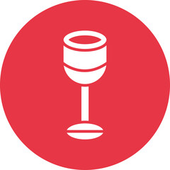 Drink glyph circle icon